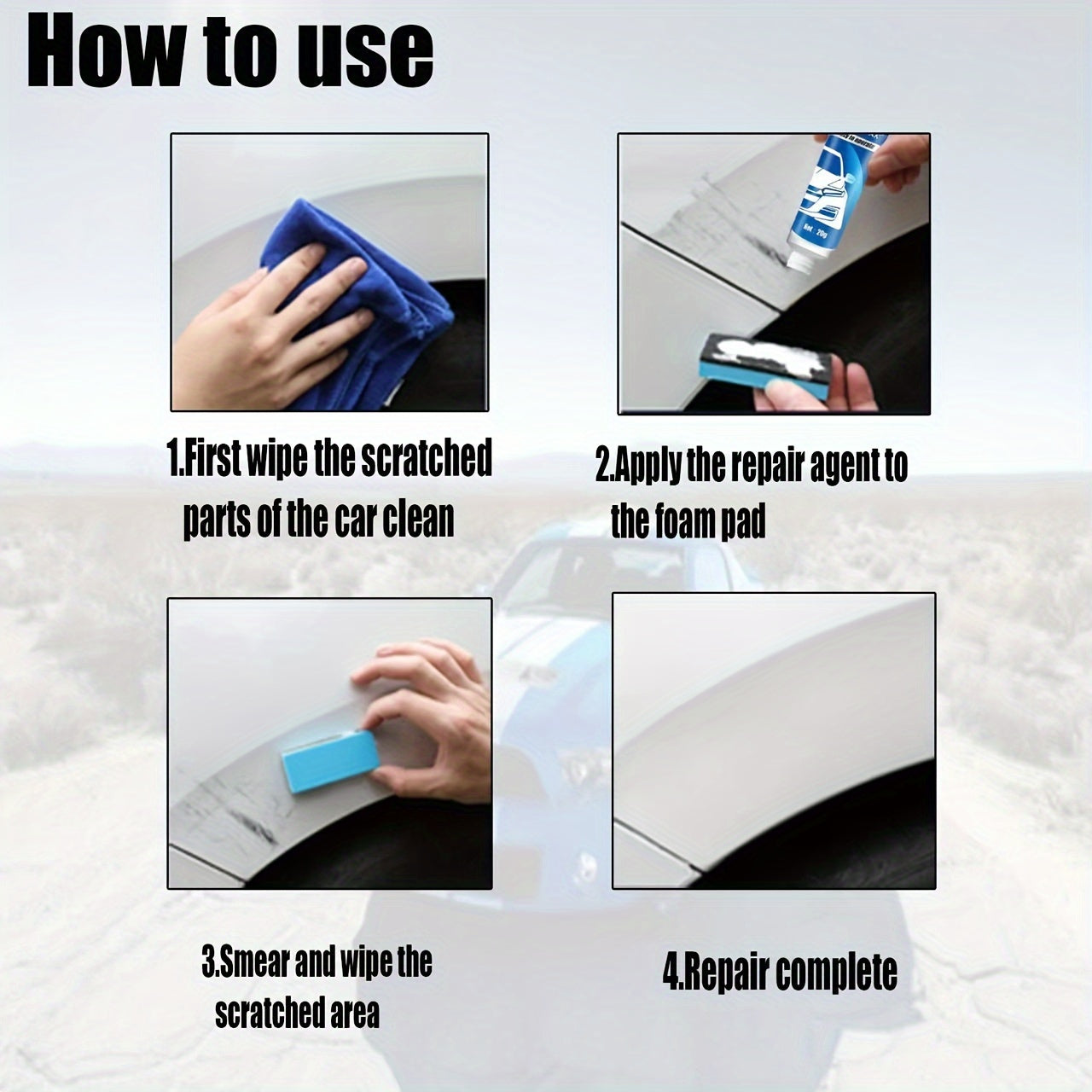 Car Scratch Repair Kit