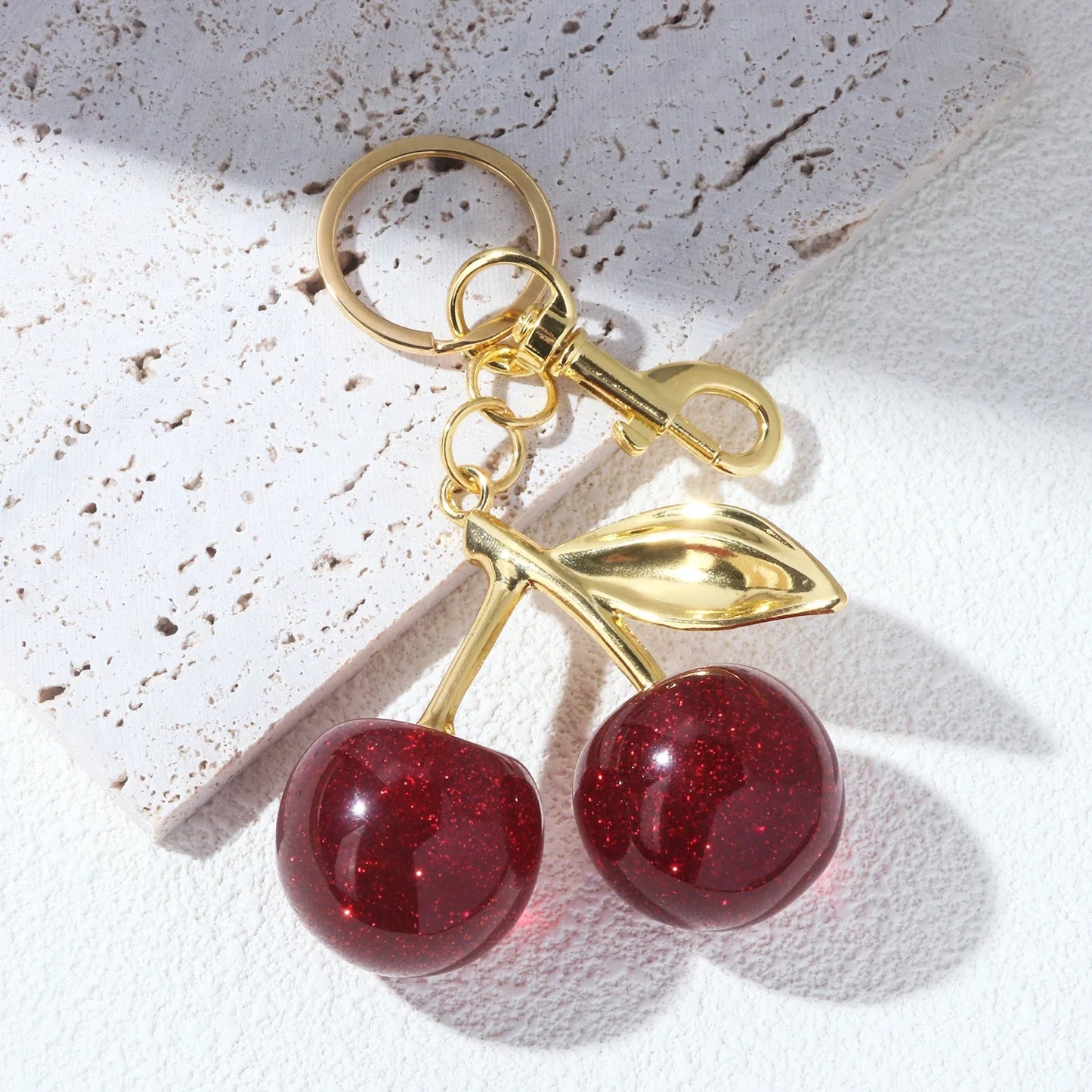 Cherry Key Chain for Bag