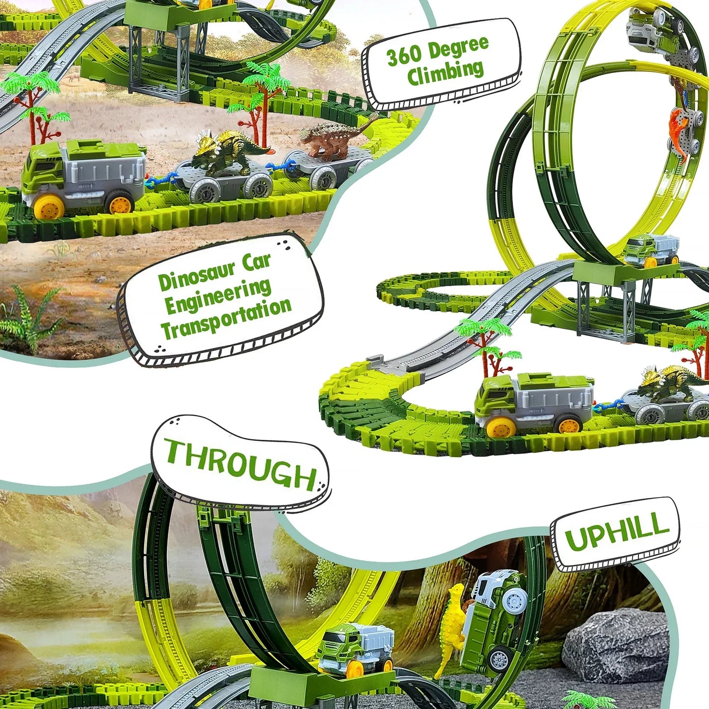 Children Electric Track Toy Car