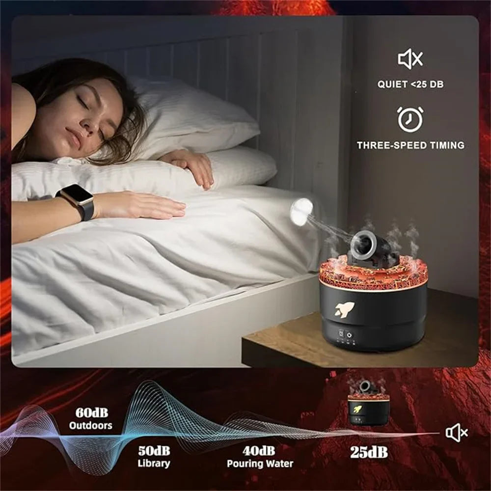 Volcanic Crack Light Air Humidifier