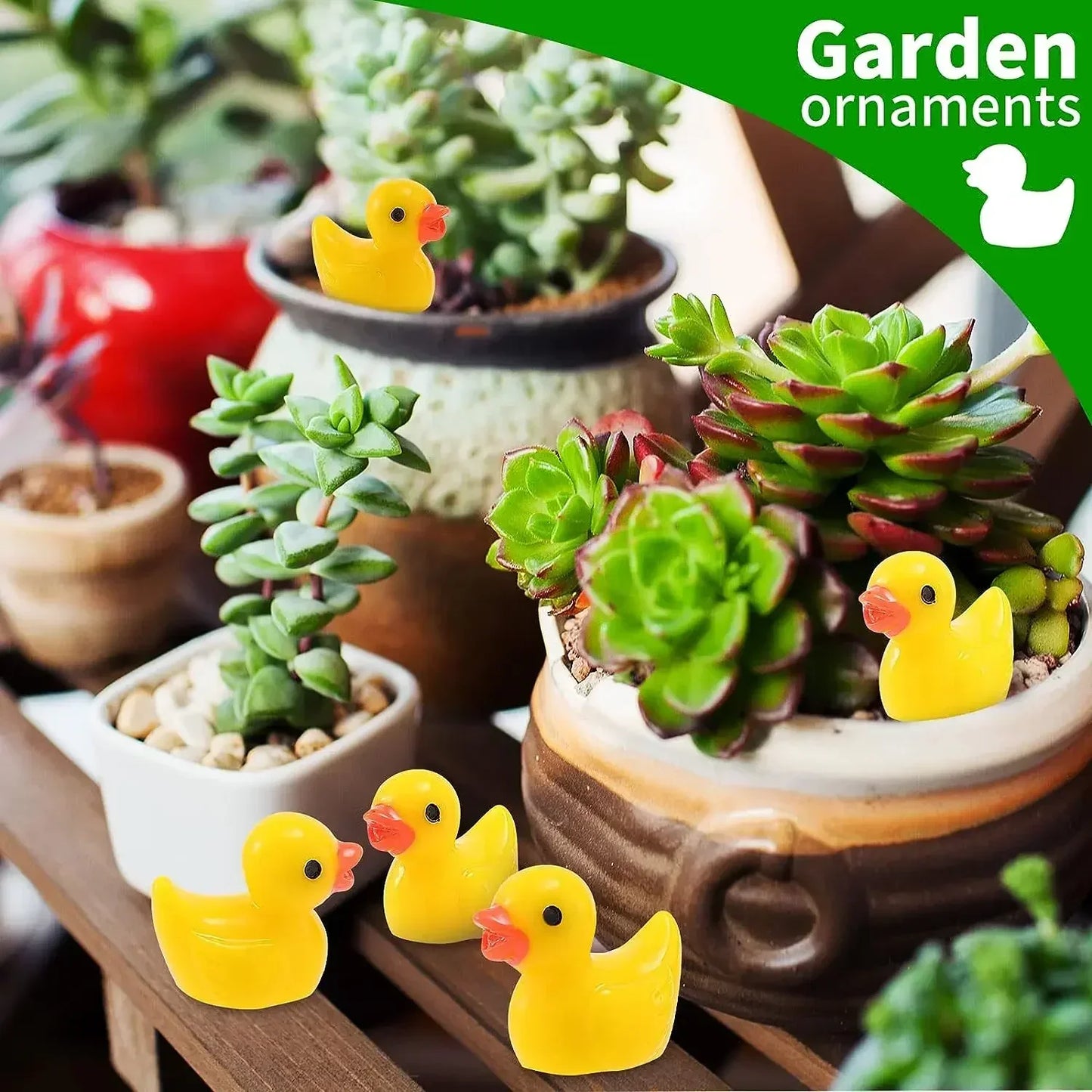 Mini Resin Ducks