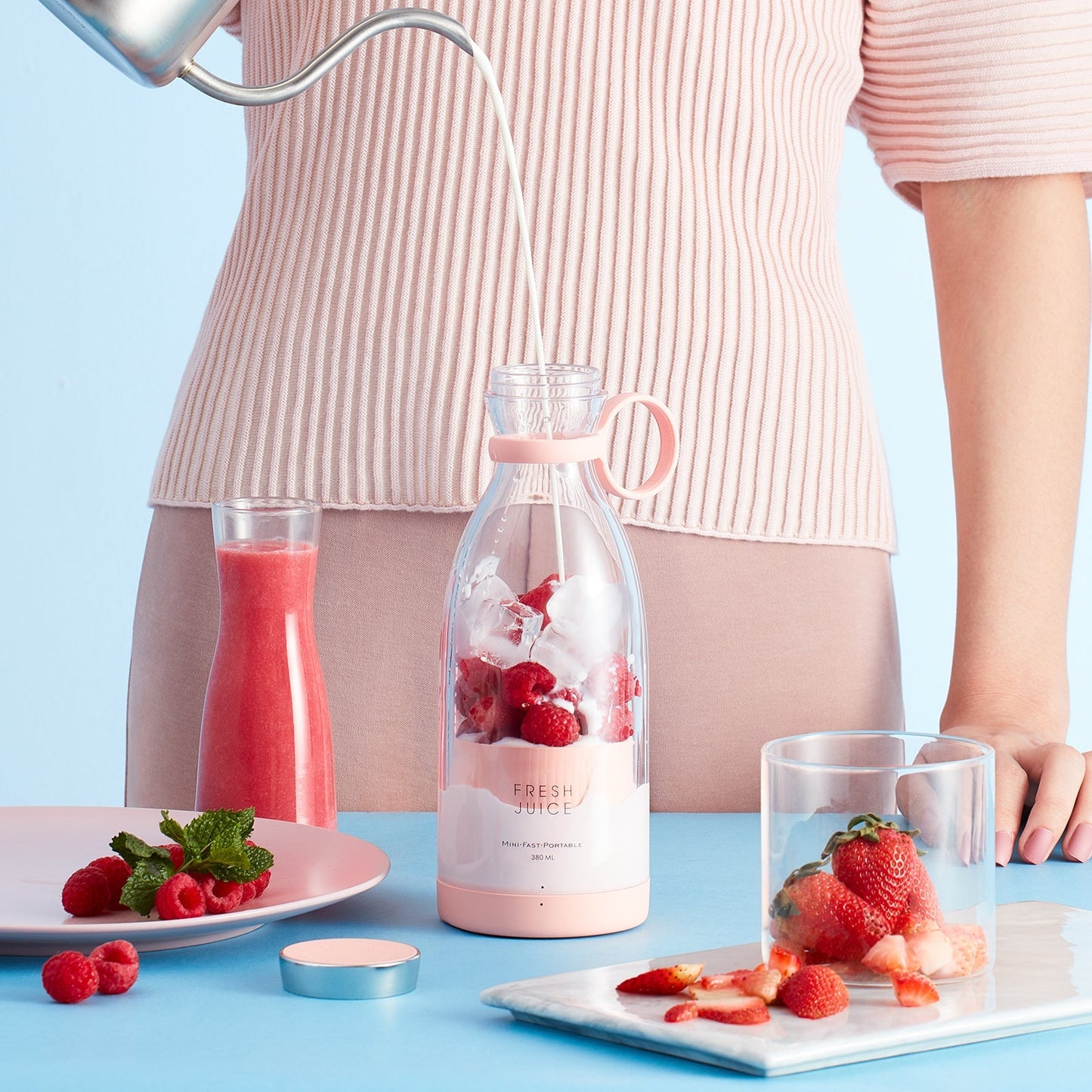 350ml Easy-Carry Cordless Smoothie Maker