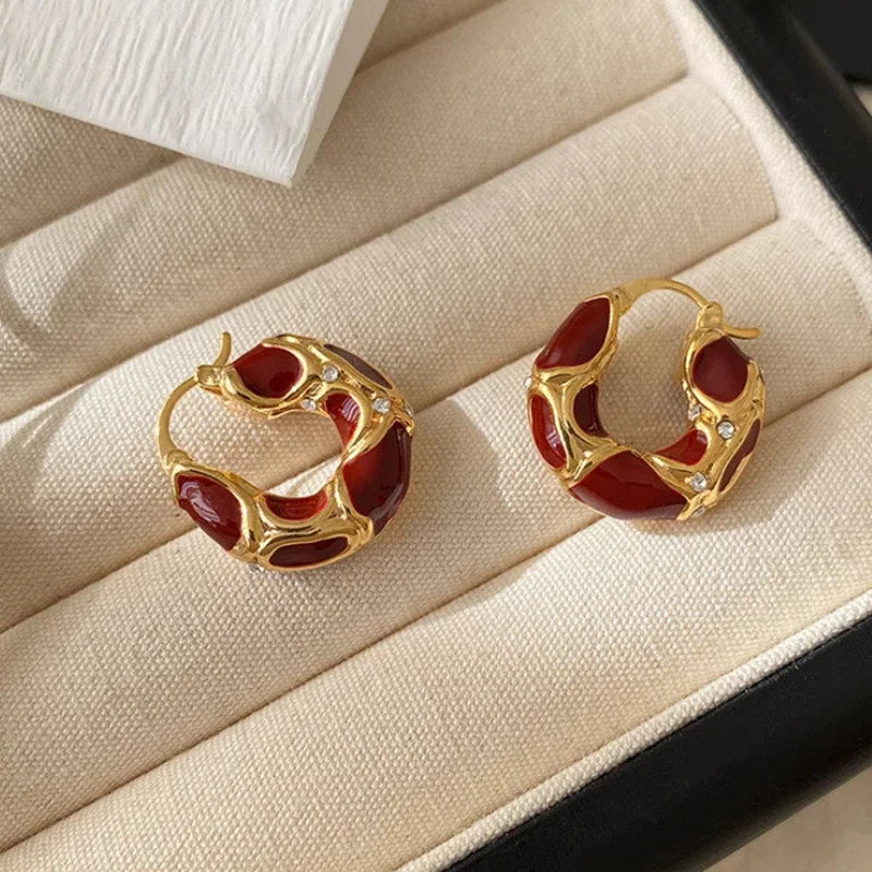 Vintage Hoop Earring