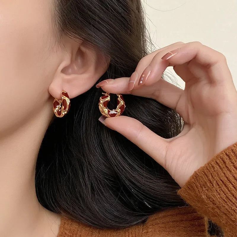 Vintage Hoop Earring