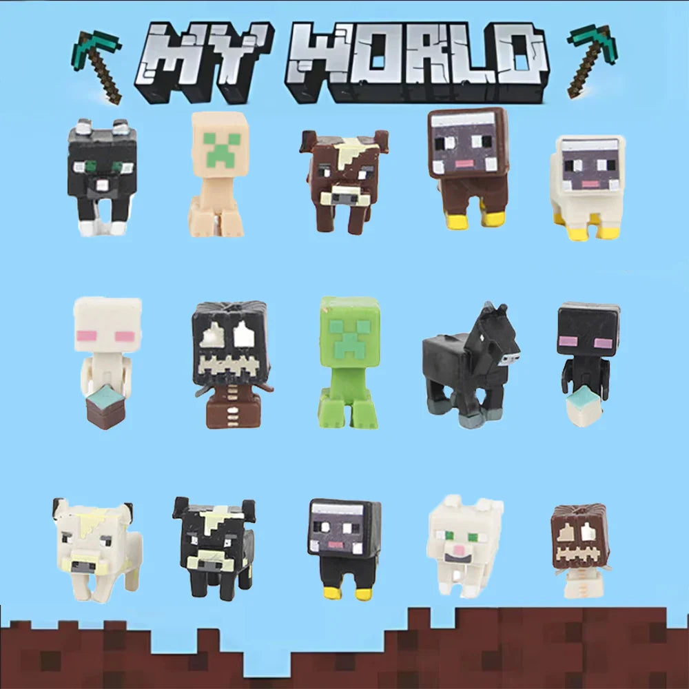 Magnetic Building Block Mine World