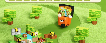 Magnetic Building Block Mine World