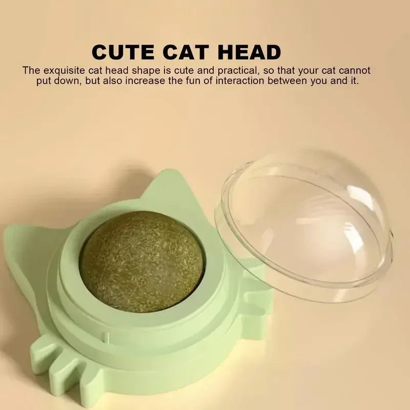Lickable Catnip Ball