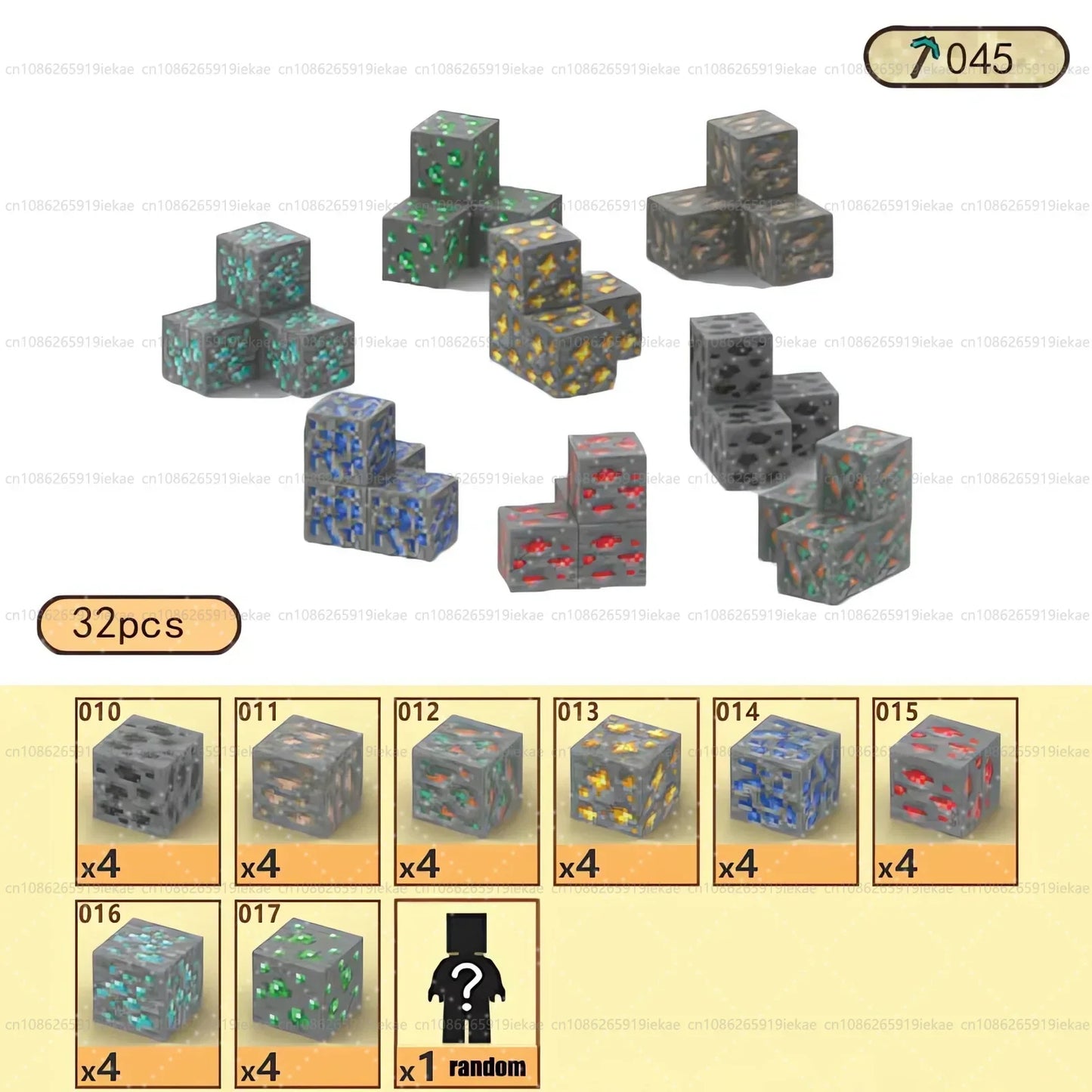 Magnetic Building Block Mine World