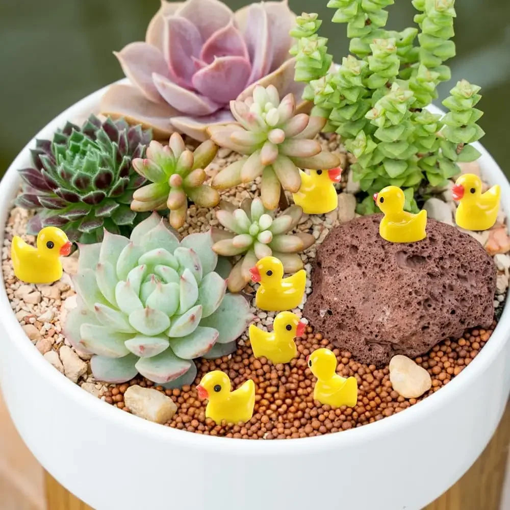 Mini Resin Ducks