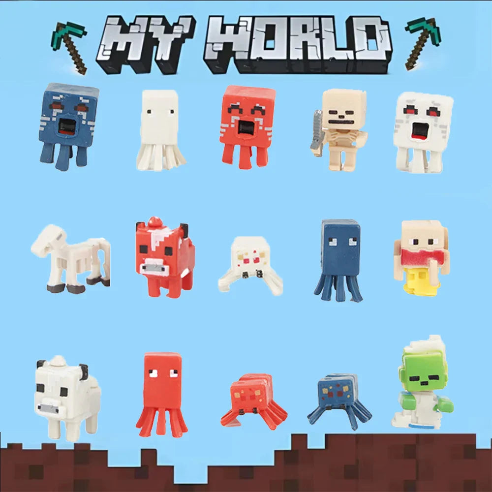 Magnetic Building Block Mine World
