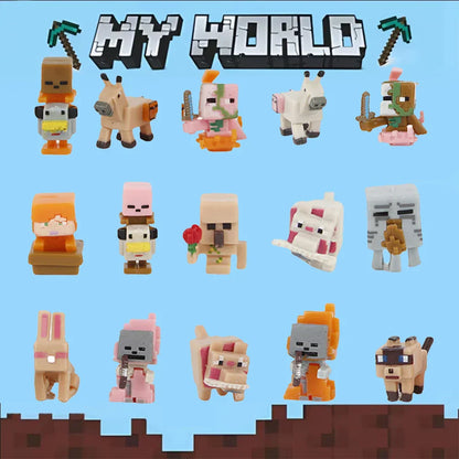 Magnetic Building Block Mine World