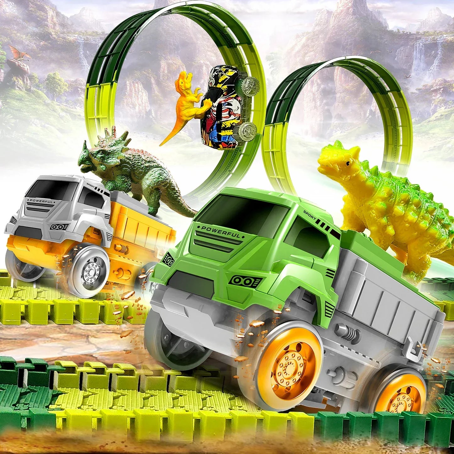 Children Electric Track Toy Car