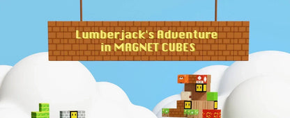 Magnetic Building Block Mine World