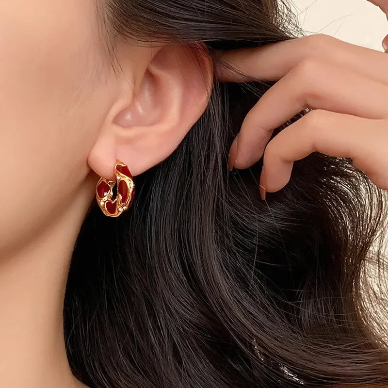 Vintage Hoop Earring