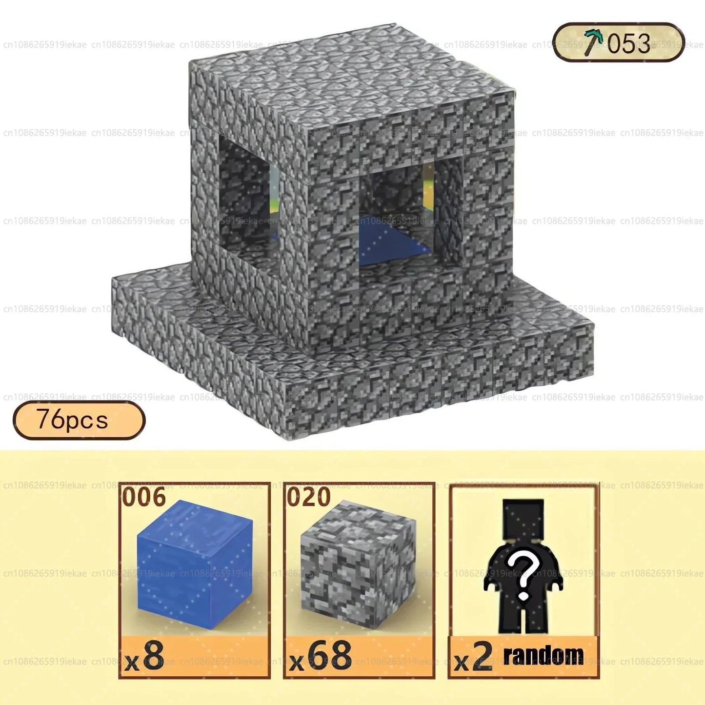 Magnetic Building Block Mine World