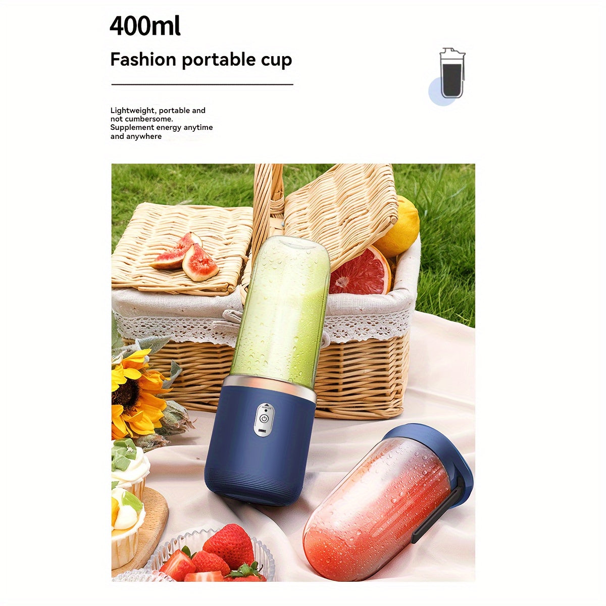 Portable Electric Juicer Blender Cup